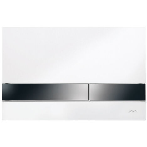 WERIT JOMO EXCLUSIVE 2.0 WC-Betätigungsplatte, 2-Mengen-Spülung für Wandeinbauspülkasten SLKplus, Farbe glanz verchromt / Taste glanz verchromt (1/5)