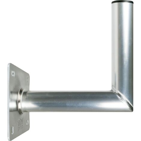 Aluminium Wandhalter (Ø 48 mm) - Wandabstand:250 mm