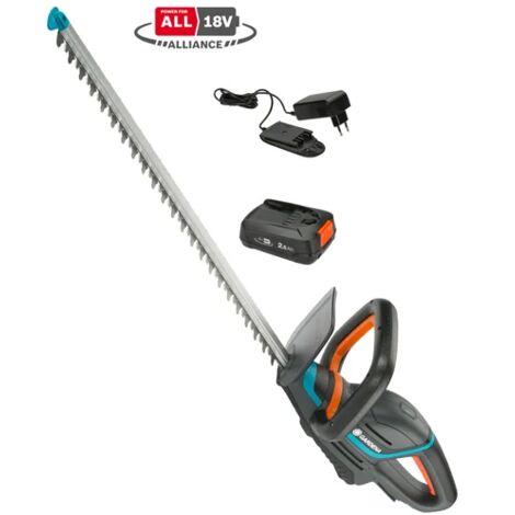 GARDENA 14731-20 Akku-Heckenschere ComfortCut 60 18V-P4A Ready-To-Use Set