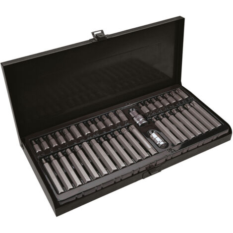 NEO TOOLS - Schraubendreherbits 40-tlg. - S2, 1/2"", 3/8"" (1/4)