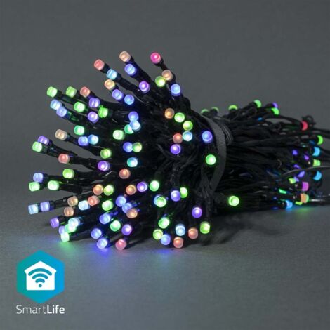 Nedis SmartLife Außenlichterkette schwarz 10m (1/5)