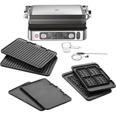 Braun Multigrill 9 PRO CG9167 schwarz/silber Elektrogrill