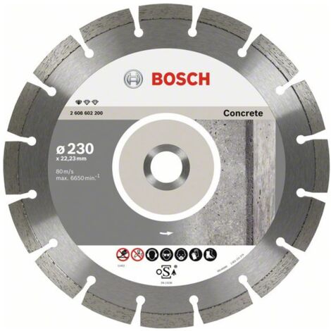 Bosch Diamanttrennscheibe Standard for Concrete 230 x 22,23 x 2,3 x 10 mm