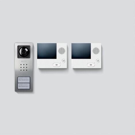 Siedle SET CVB 850-2 E/W Video-Türsprechanlage Weiß