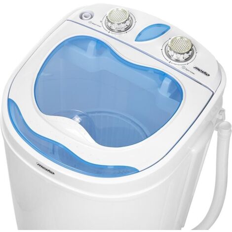 Mesko MS 8053 tragbare Waschmaschine blau weiß 3 kg