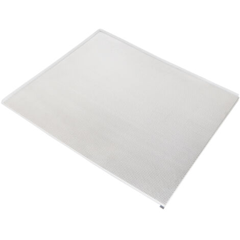 Emuca Bodenschutz für Küchenmöbel, 16mm Plattenstärke, Modul 600mm, 568x580mm, Kunststoff und Aluminium, Aluminium Natur