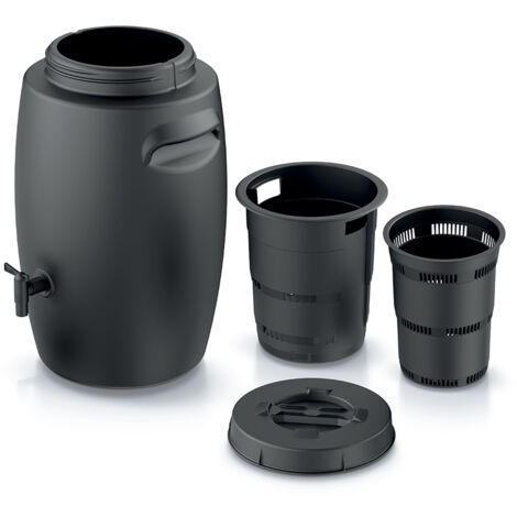 COMBIOLIQ 55 l Gartendüngerbehälter mit Hahn, schwarz