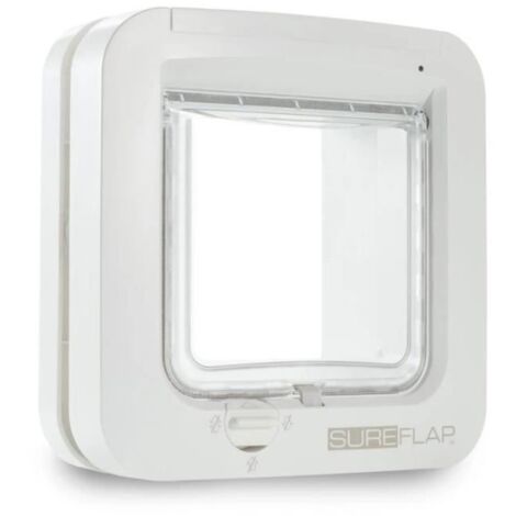 SureFlap Mikrochip Cat door Haustierklappe Weiß 1 St.