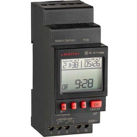 Muller SC 18.13 Easy Digitaler Timer Schwarz (1/5)