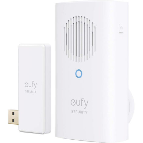 Eufy Türklingel Chime Weiß Drahtlos 8 Melodien (1/3)