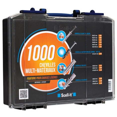 Scell-it COF002B Set mit 1000 leichten Befestigungsdübel (1/5)