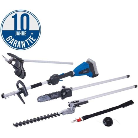 Scheppach BC-MFH400-X Akku-Strauchschneider blau