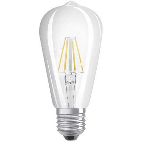 Osram Edison LED-Lampe Klar 4,5W Retro E27 (1/5)