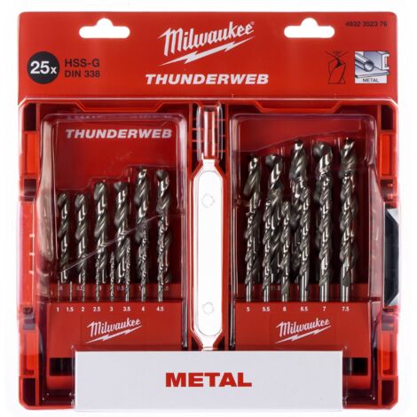 HSS-G Thunderweb Metallbohrer-Kassette 25-tlg. (1/5)