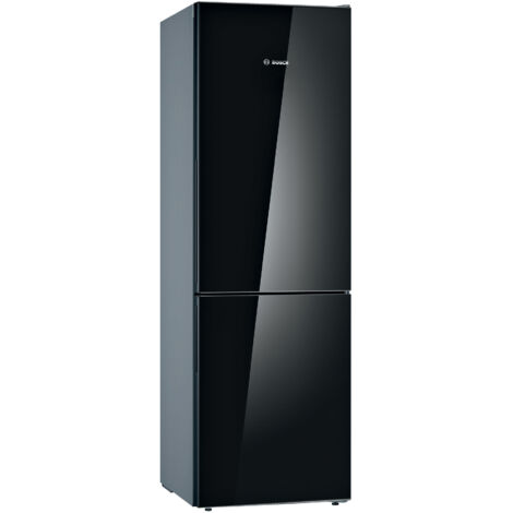 Bosch KGV36VBEAS Kombi-Kühlschrank schwarz 308 Liter