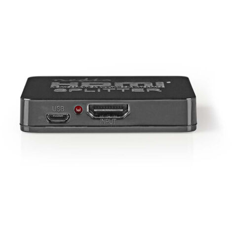 nedis VSPL34002BK HDMI-Verteiler schwarz 4K2K (1/5)