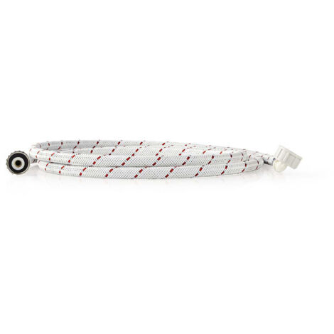 Nedis WAIH3434SH1N25 Nylon-Zuführungsschlauch rot-weiß (1/3)
