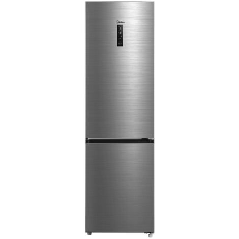 Midea MDRB521MGA46O Kühl- und Gefrierkombination Freistehend 378 l A Edelstahl