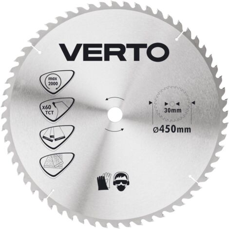 Verto Säbelsägeblatt 450 x 30 mm 60 Zähne Widia