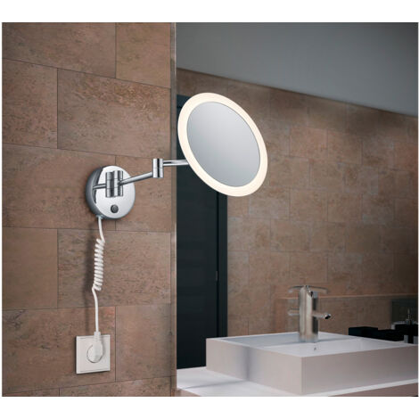 Trio LED-Spiegelleuchte Chrom Warmweiß (1/5)