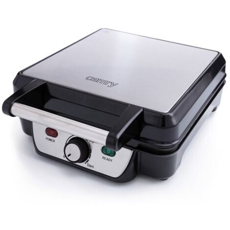 Camry CR 3025 Waffeleisen Silber 1500 W 4 Waffeln