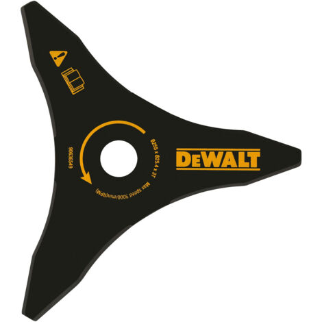 3-Zahn Grasmesser 250mm DEWALT für Freischneider - DT20653-QZ