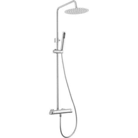 Duschsystem mit Regendusche ARNIKA-30 chrom mit Mischarmatur (1/3)
