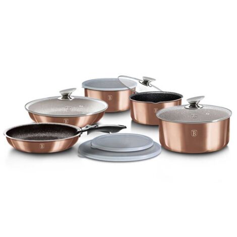 Berlinger-Haus Kochgeschirr Rose Gold 12 Teile (1/5)