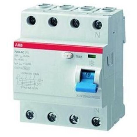 ABB 2CSF204325R1400 F204 F-40/0,03 FI-Schutzschalter  F   4polig 40 A 0.03 A 400 V