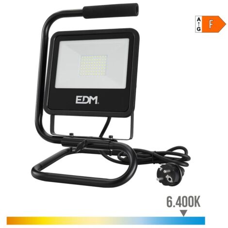 EDM LED-Strahler Black Series Schwarz 50 W 4000 Lumen (1/3)