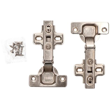 Blisterbecherscharnier, gerader Clip, EDM BC03, 35 mm, ZN (1/2)