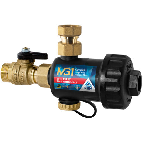 Magnetfilter zur Montage unter dem Kessel RBM MG1 3/4'' schwarz