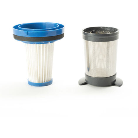 Black & Decker BXVMS600E Akku-Staubsauger Blau 600 W