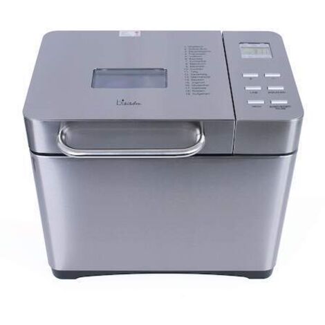 Brotbackautomat, 1000g, 17 Programme, inox, 710 W, Warmhaltefunkt.