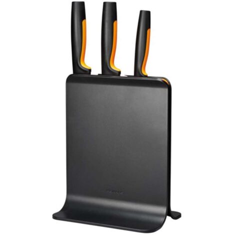 Fiskars Set 3 Küchenmesser Functional Form Schwarz Ergonomisch (1/4)