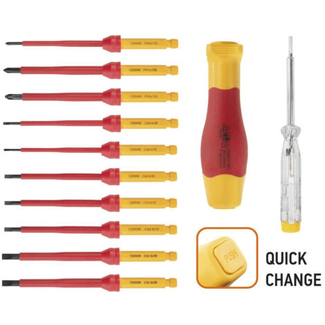 Neo Tools 01-308 Schraubendreher-Set mit elektrischem Tester 1000V (1/5)