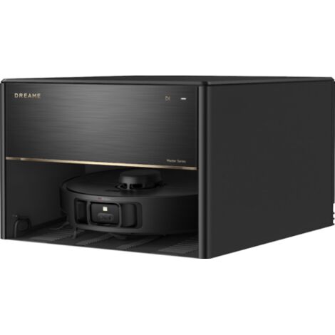 Dreame X40 Master Staubsaugerroboter, 12000Pa Staubsaugerroboter und Wischmopp mit automatischer Entleerung, intelligenter Navigation, Selbstreinigung mit Wischmopp, haustierfreundlicher Modus, 8-in-1 (1/2)