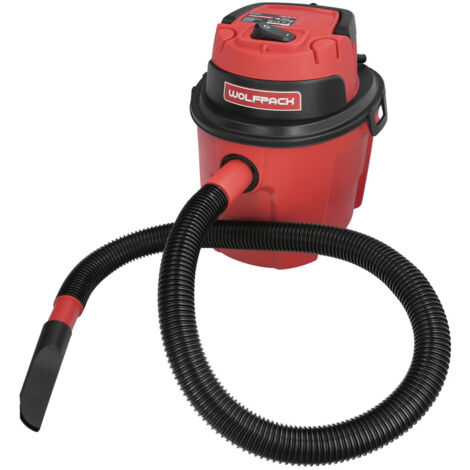 Staubsauger aus Kunststoff zum Aufsaugen von Wasser und Staub, 10 Liter/1000 Watt. (1/5)