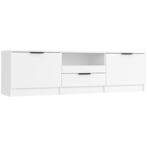TV-Schrank Weiß 140x35x40 cm Ingenieurholz