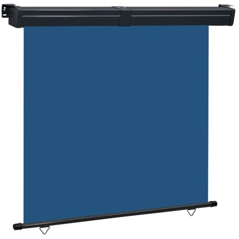 vidaXL Balcony Side Awning 165x250 cm Blue