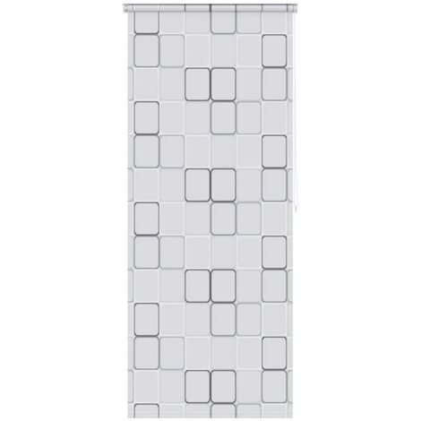 Duschenrollo 80x240 cm Quadrat