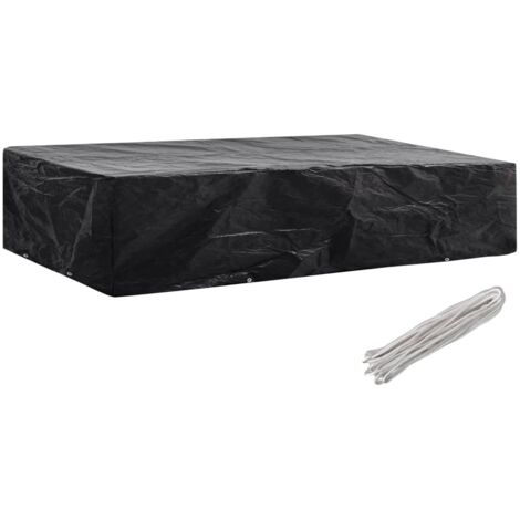 vidaXL Garden Sunlounger Cover 8 Eyelets 218x77x55 cm
