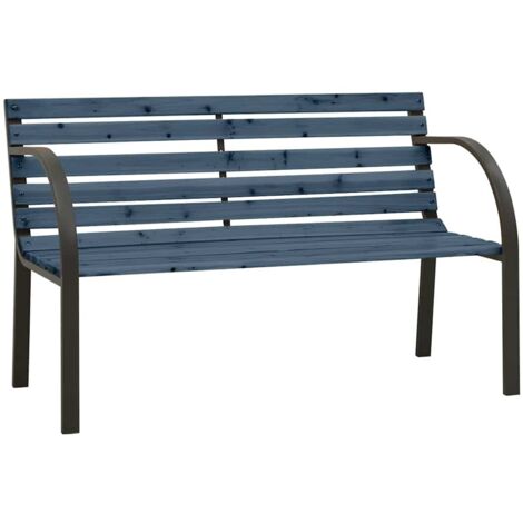 vidaXL Children Garden Bench 81 cm Chinese Fir Wood Grey