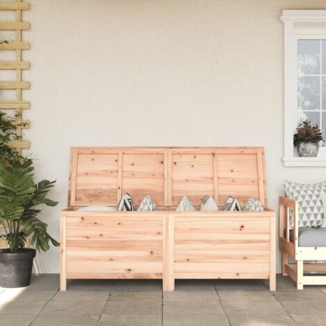 vidaXL Aufbewahrungsbox Garten aus massivem Fichtenholz 150x50x56,5 cm