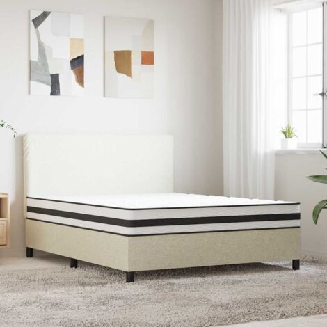 vidaXL Bonnellfedermatratze mittel 160x200 cm