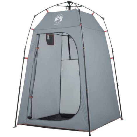 vidaXL Privacy Tent Grey Quick Release Waterproof