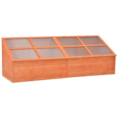 Holzgewächshaus 180x57x62 cm