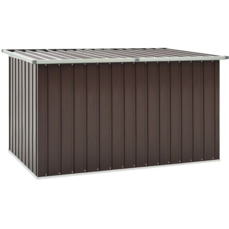 vidaXL Gartenlagerbox Braun 171x99x93 cm