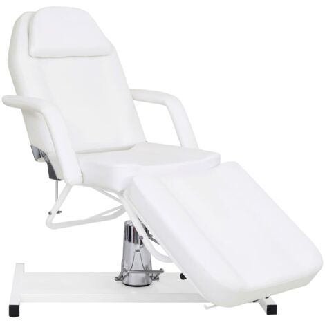 vidaXL Massagetisch Weiß 180x62x(87-112) cm (1/5)