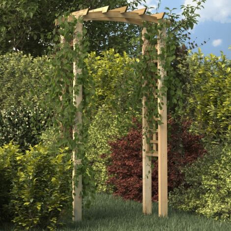 Spalierbogen 110x60x210 cm Aus massivem imprägniertem Kiefernholz